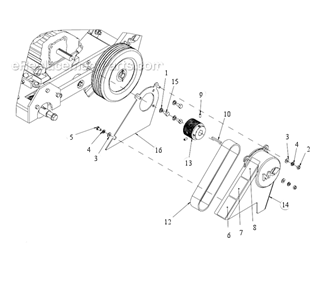 Part Location Diagram of 155579 MK Diamond Label, Caution, SparkPlug